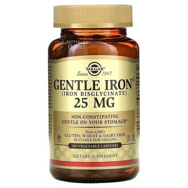 Gentle Iron 25 mg 180 Capsule Vegetali